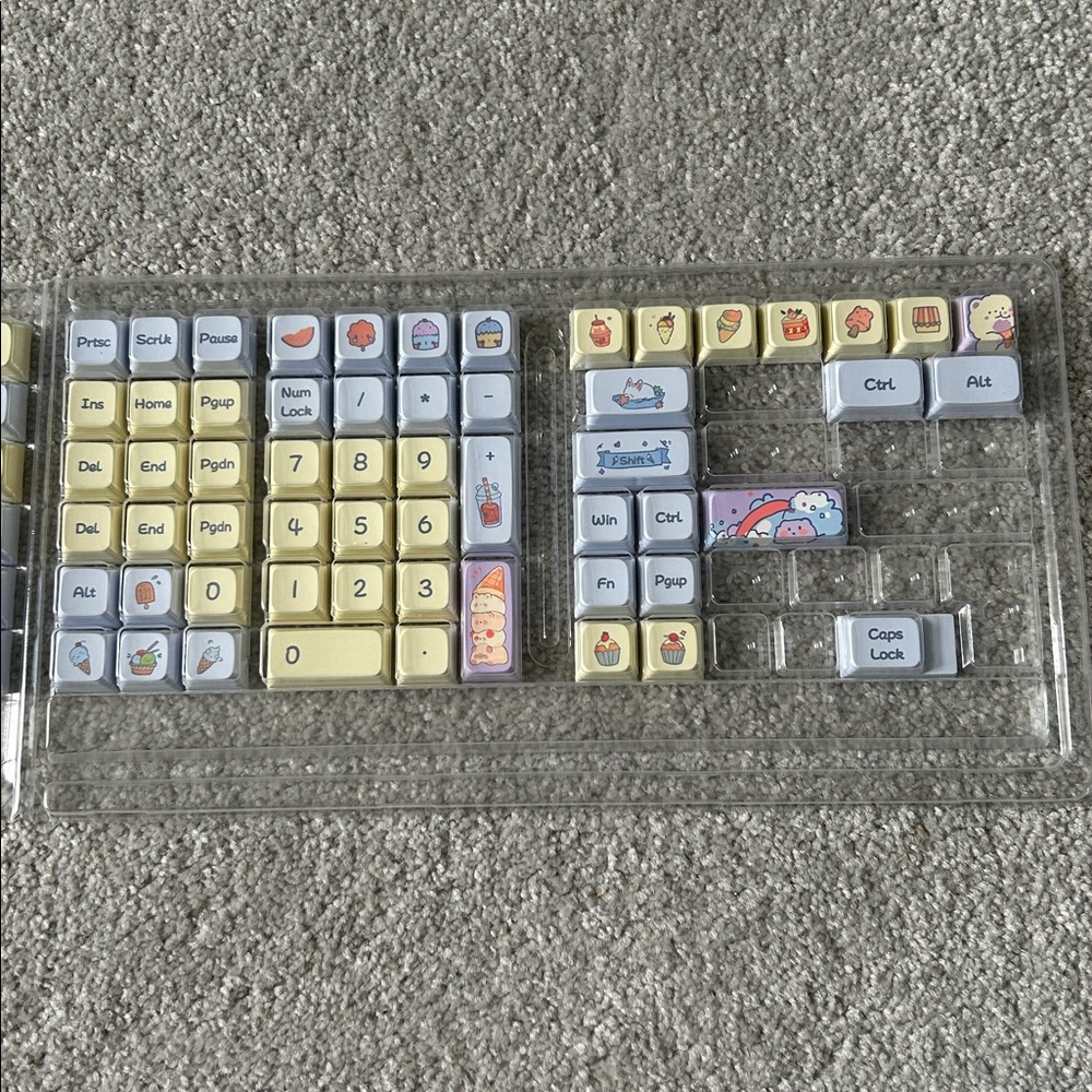 🔥🆕🔥 Ice Cream & Dessert Keycaps Set - Custom Mechanical Keyboard Keys ⌨️ - Picture 3 of 6